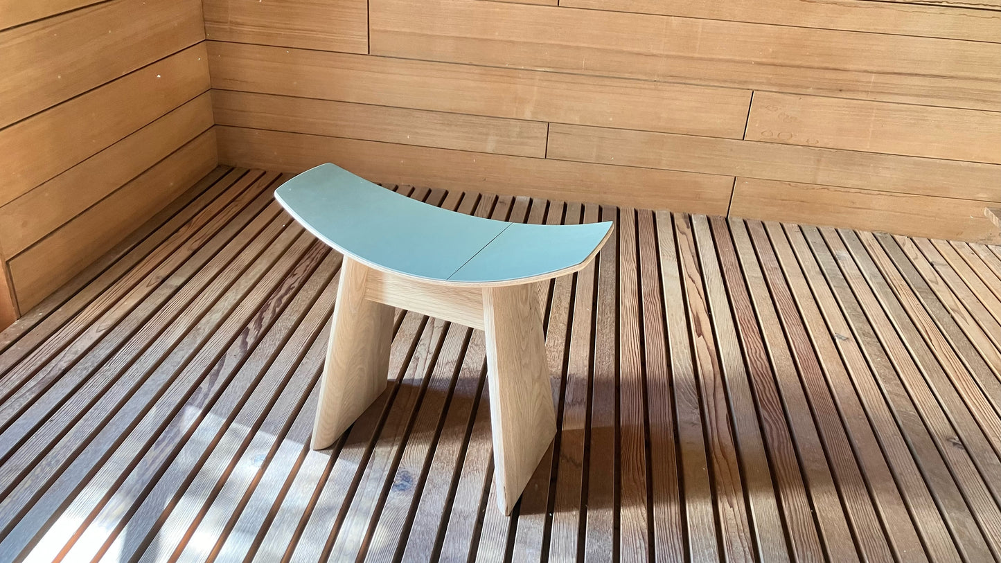 DIY　500Rスツール　リノリウム