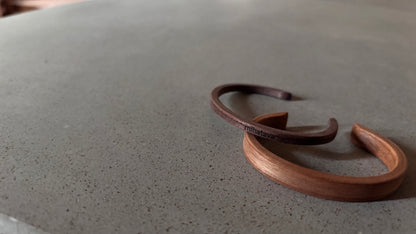 Wood Bangle - Airy　　　Walnut   /  Cherry