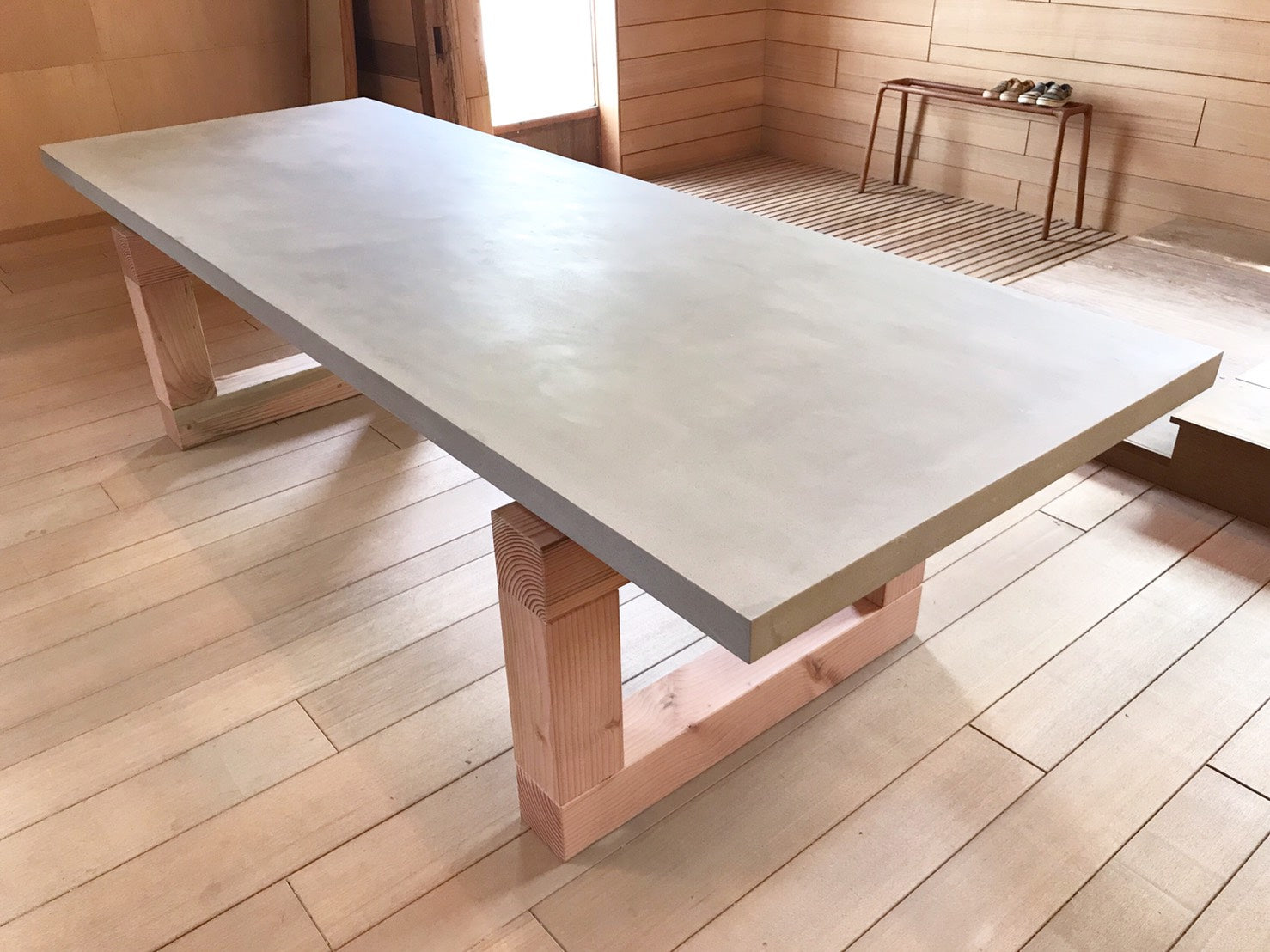 明治期　味のある木製のテーブル mihataya Original Dining table